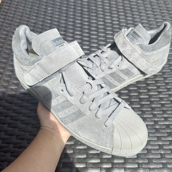 Adidas Pro Shell 80s Triple Grey Men\'s Athletic Shoes BZ0210 main image 10